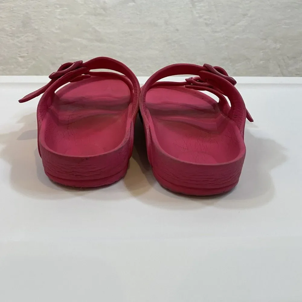 Arizona EVA Birkenstock Beetroot Purple Pink Toddler Girl's Size 1 EU 32 Sandals